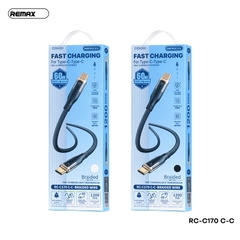 Cáp sạc nhanh 60W Remax RC-C170 C-C Type C ra Type C 1M2 chính hãng [BH 1 năm]