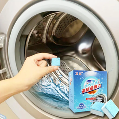 Hộp 12 viên sủi tẩy và khử mùi lồng máy giặt (hộp xanh) [BH: NONE]