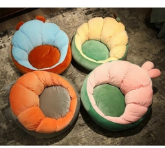 Đệm ngồi tựa lưng bệt hình quả bí siêu đáng iu, thích hợp decord trang trí phòng [BH: None]