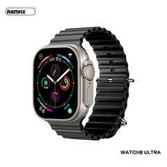 Đồng hồ thông minh Remax Watch 8 ULTRA {Cam/ Đen} Smart Watch chính hãng [BH 1 Năm]