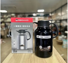 Phích đựng nước giữ nhiệt AKADI 2200ml AKD966, inox 304 thiết kế 2 lớp giữ nhiệt siêu lâu [BH: NONE] 1l9b10