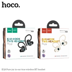 TAI NGHE BLUETOOTH HOCO EQ8 KIỂU DÁNG AIRPODS MÓC TAI SIÊU ĐẸP CHÍNH HÃNG [BH: 1 NĂM]