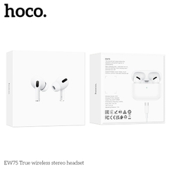 Tai nghe bluetooth Hoco EW75 true wireless kiểu airpods PRO chính hãng [BH 1 năm]