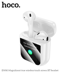 Tai nghe bluetooth HOCO EW80 mẫu airpods 2 có màn hình cảm ứng siêu tiện lợi