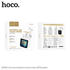 Tai nghe bluetooth HOCO EW86 mẫu airpods 2 dock có màn hình cảm ứng siêu tiện lợi