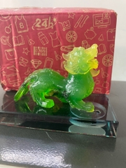 Tượng Tì hưu để bàn chiêu tài lộc màu xanh [BH: NONE] / pktn sale