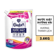 Túi 3.6kg nước giặt Comfort Dưỡng Vải ~ Ngẫu nhiên [BH: None]