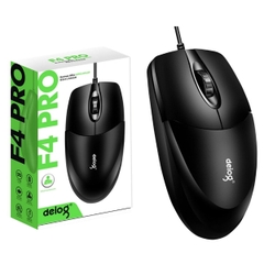 Chuột có dây Deyilong DY-F4 PRO chuyên dùng cho dân văn phòng chính hãng [BH 1 Năm]
