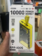 Pin sạc nhanh 12w REMAX RPP-1005 10.000mAh Trong suốt kèm dây đeo [BH: 1 NĂM]