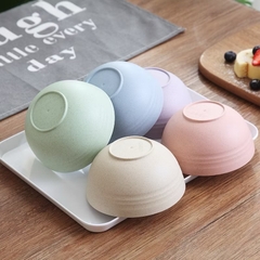 Hộp combo 4 bát/ tô lúa mạch ăn dặm, đựng hoa quả 4 màu nhà bếp