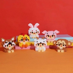 Bộ lego mini 550 pcs hình thú nhiều hình- ngẫu nhiên tùy lô / pktn sale