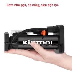 Bơm đạp chân mini Kiotool xe máy, ô tô, bong bóng đa năng [BH: None] 1l9b2