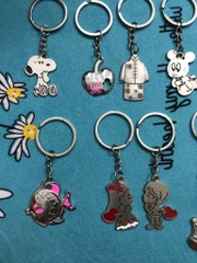 Móc khoá inox nhiều hình Cute @dma, 1C2,8