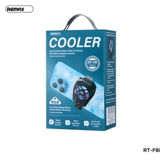 Quạt tản nhiệt điện thoại Remax RT-F8i (sò lạnh -3 độ) đèn RGB siêu đẹp [BH: 1 NĂM]