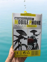 Giá đỡ, kẹp xe máy có dù S506 Mobile Phone  GẮN CHÂN KÍNH  kèm dù che nắng mưa [BH: None] tương tự ht-507