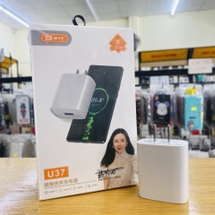 Cóc sạc nhanh BYZ BU37 1 cổng USB 5V-2.4A; 9V-1.67A [BH: 6 Tháng]