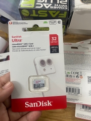Thẻ nhớ Micro Sandisk Ultra 32Gb Class 10, SPEED UP TO 100MB/S FULL BOX chính hãng [BH 2 năm]