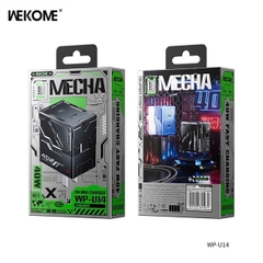 Cóc sạc nhanh 40w WEKOME WP-U14 CN 2 cổng type-c chính hãng [BH 1 năm]