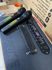 Loa kéo Soundbox T266 NEW 2 bass 16, 1 trebl 1 trung di động karaoke siêu hay bluetooth kèm 2 micro không dây [BH 1 năm]
