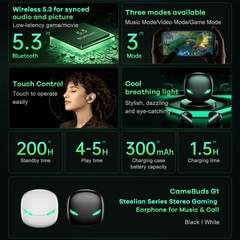 Tai nghe bluetooth Remax GameBuds G1 kiểu dáng airpods True Wireless TWS V5.3 chính hãng [BH 1 năm]