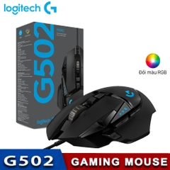 Chuột có dây Logitech G502 Gaming có led RGB đổi màu [BH: 6 tháng]
