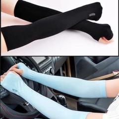Găng tay chống nắng Aqua đi phượt, shipper, grab