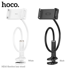 Giá đỡ điện thoại, ipad HOCO HD10 kiểu đuôi khỉ kẹp bàn Bamboo lazy stand chính hãng