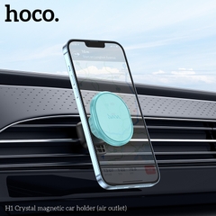 Giá đỡ điện thoại ô tô HOCO H1 gắn lỗ thông gió cho xe hơi hít nam châm chính hãng [BH 1 năm]
