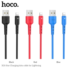 Cáp báo đèn Hoco X30 ip cổng Lightning chính hãng [BH 1 NĂM]