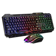 Combo bàn phím chuột có dây GMK60  có led chính hãng [BH 6 THÁNG]