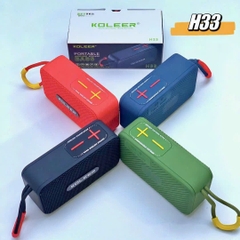 Loa bluetooth KOLEER H33 kèm móc treo siêu hay chính hãng