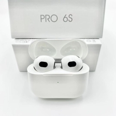 Tai nghe bluetooth Airpods Pro3 6S ( 2 tai có doc sạc, ko nút cao su) nhiều màu [BH: 3 THÁNG]