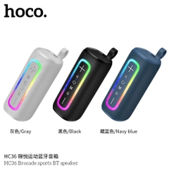 Loa bluetooth HOCO HC36 mẫu loa dài cầm tay có led siêu đẹp chính hãng [BH 1 Năm]