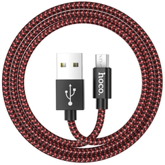Cáp sạc nhanh 3A micro 2m HOCO X14 MAX 2 mét Samsung Micro dây dù chính hãng [BH 1 NĂM] / pktn sale