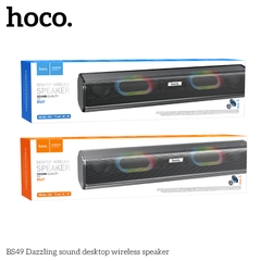 Loa bluetooth Hoco BS49 dài đẹp led đổi màu siêu hay chính hãng [BH 1 năm]
