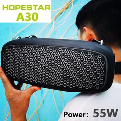 Loa bluetooth Karaoke HOPESTAR A30 Pro siêu to KÈM 1 MICRO KHÔNG DÂY có dây treo đèn led siêu đẹp cực hay [BH 6 Tháng]