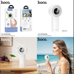 Quạt tích điện HOCO HX62 mẫu đa năng vừa cầm tay vừa để bàn siêu tiện lợi [BH 1 năm]