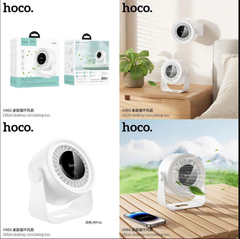 Quạt để bàn tích điện HOCO HX66 mẫu mới siêu tiện lợi [BH 1 năm]