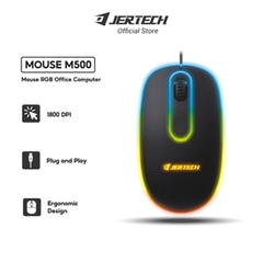 Chuột có dây JERTECH M500 chuyên game có đèn led chính hãng [BH 6 tháng]