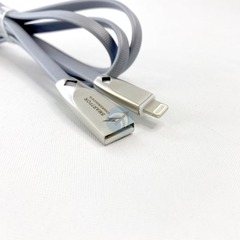 Cáp sạc nhanh 2.4A Kim Cương KM-S36i dây dù usb ra iPhone Lightning dây dẹp chính hãng [BH 3 tháng] / pktn sale