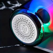 Loa bluetooth T&G TG-369 mẫu loa tròn trong suốt kèm đèn led siêu đẹp [BH 1 năm]