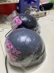 Nón bảo hiểm họa tiết hình Gấu hồng LOSTO siêu cưng (kiểu dáng nón Sơn có lỗ thông gió)