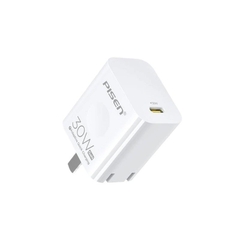 Bộ sạc nhanh GaN 30w CHÂN GẬP PISEN TS-C179 (c-l) kèm cáp pd type c ra iphone lightning 30w chính hãng [BH 6 tháng]