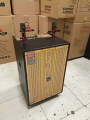 Loa kéo 4 tấc SoundBox SB-1533T bluetooth kèm 2 micro không dây hát karaoke [BH 1 năm]