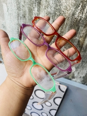 Mắt kính gọng nhựa rẻ nhiều màu / pktn sale