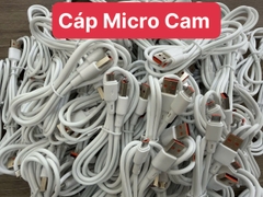[Không Bảo Hành] Thanh lý 20 cáp sạc nhanh 6A MICRO đầu cam dây nhựa (UsbA ra Micro)