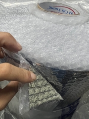 [Thanh Lý] Tấm cách nhiệt chống nóng, chống cháy túi khí Cát Tường P2 chính hãng (2 mặt xi mạ nhôm) cuộn 8m x 1.55m (12.4m2)