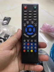 Remote (điều khiển) của đầu thu kỹ thuật số mặt đất (hoặc một số loại đầu thu vệ tinh/đầu chảo đời cũ).