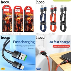 Cáp sạc nhanh 3A HOCO ME5 usb ra Type C 1M dây dù chính hãng [BH 1 năm]