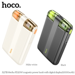 Pin sạc nhanh không dây 20w Hoco J127B 10.000mAh dự phòng LCD chính hãng [BH: 1 năm]